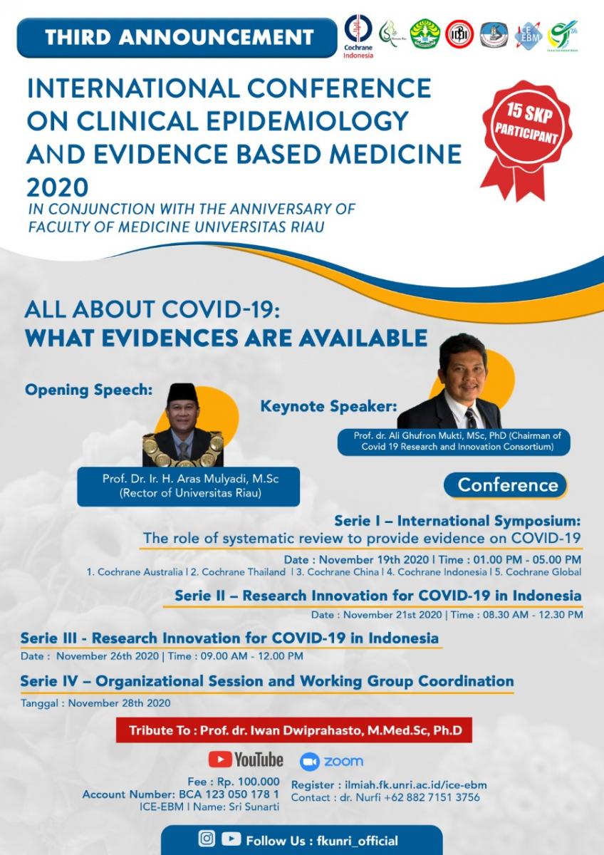 International Conference on Clinical Epidemiology and Evidence Based